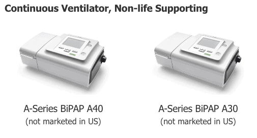 Philips Respironics Non Life Supporting Ventilator Images