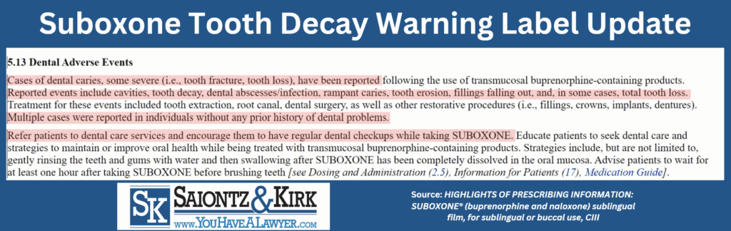 Suboxone-Tooth-Decay-Warning-Label-Update
