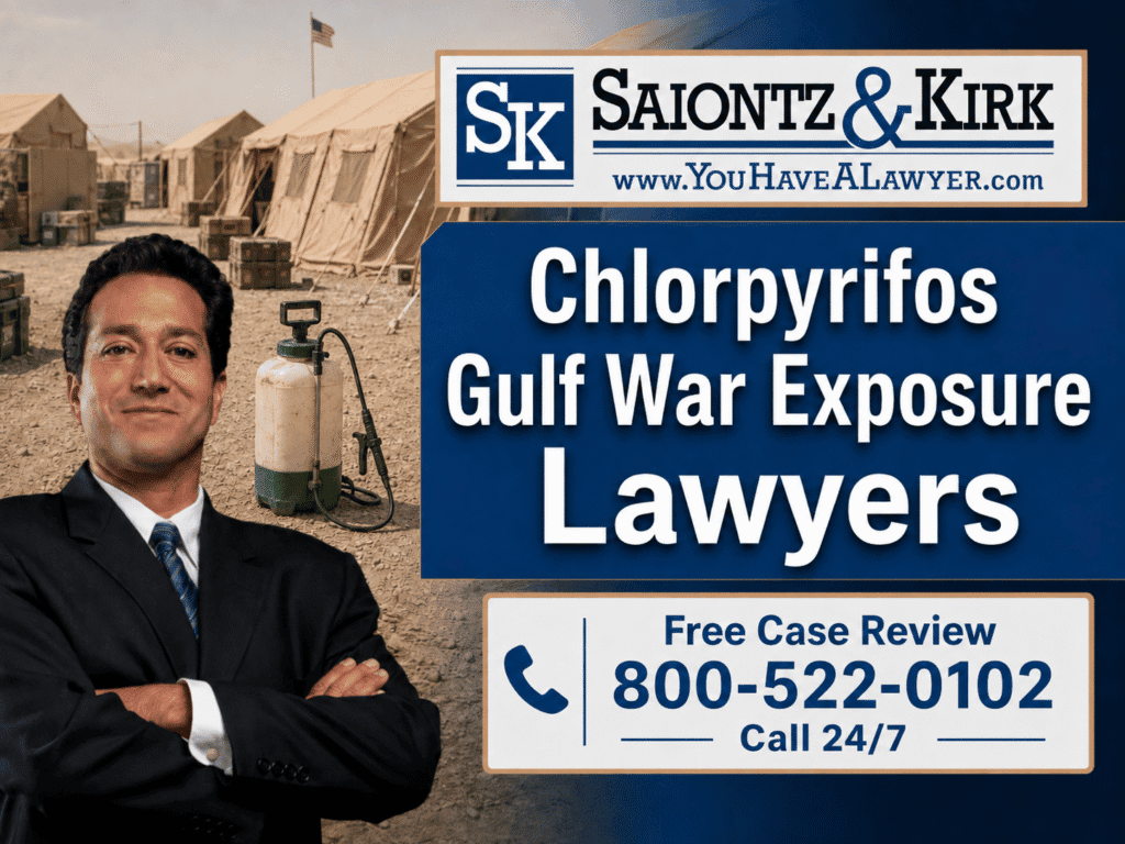 Chlorpyrifos Gulf War Exposure Parkinson's Disease Lawyers